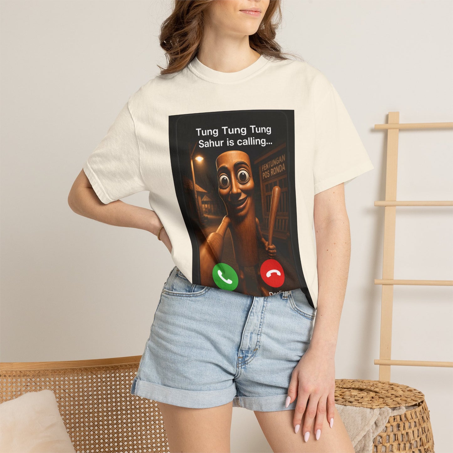 Incoming Call: Tung Tung Sahur Tee