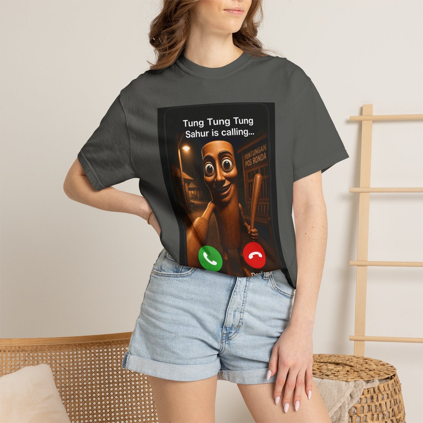 Incoming Call: Tung Tung Sahur Tee