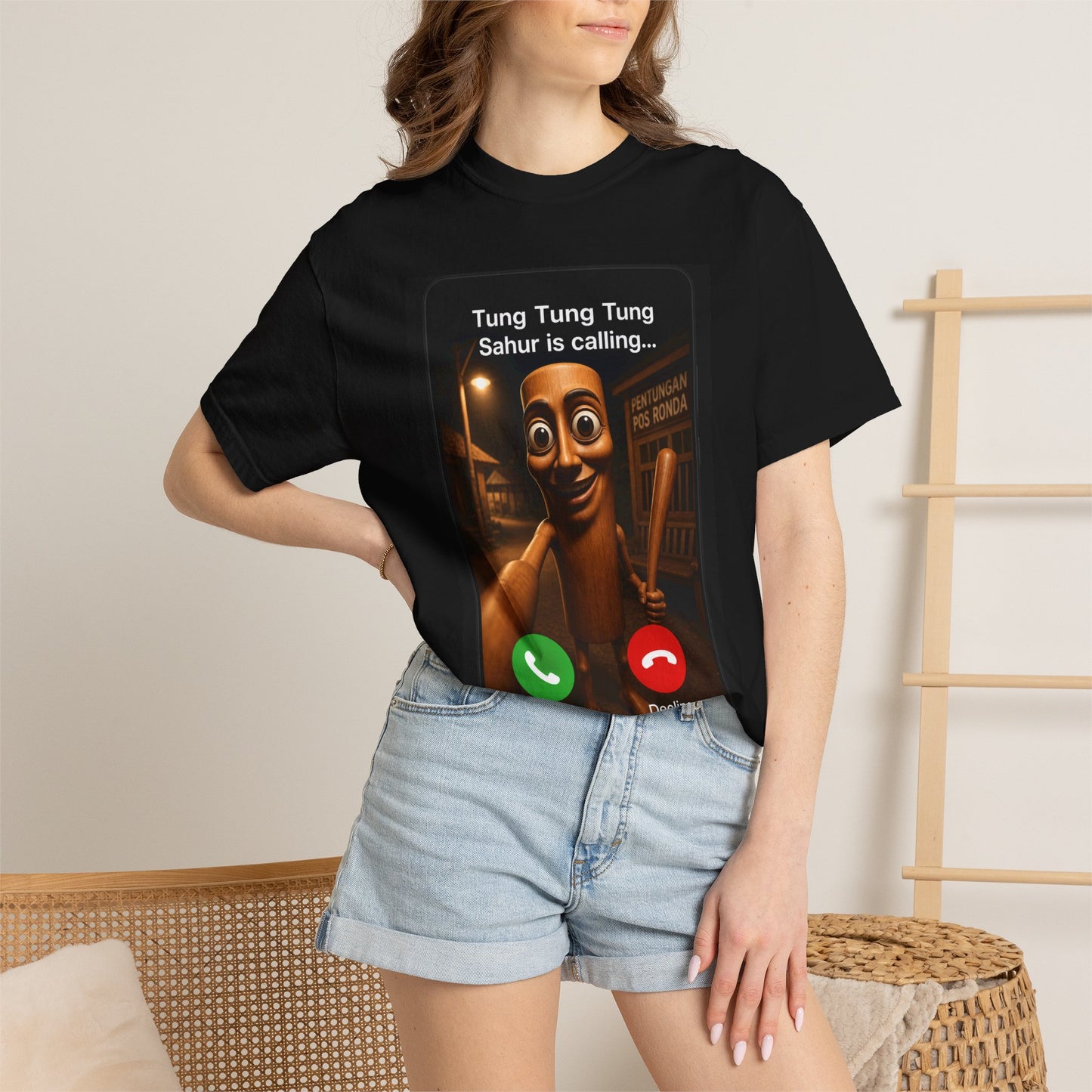 Incoming Call: Tung Tung Sahur Tee
