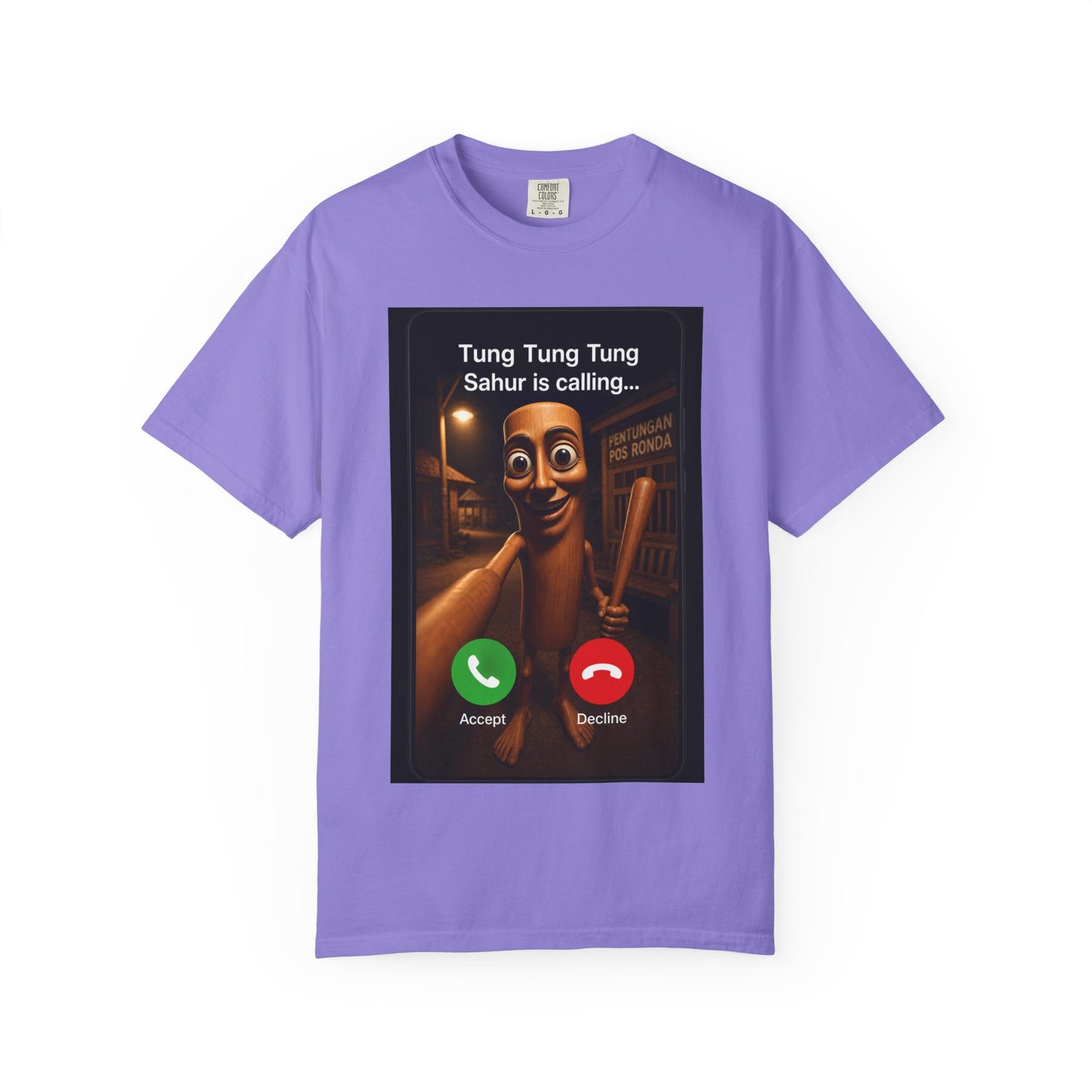 Incoming Call: Tung Tung Sahur Tee