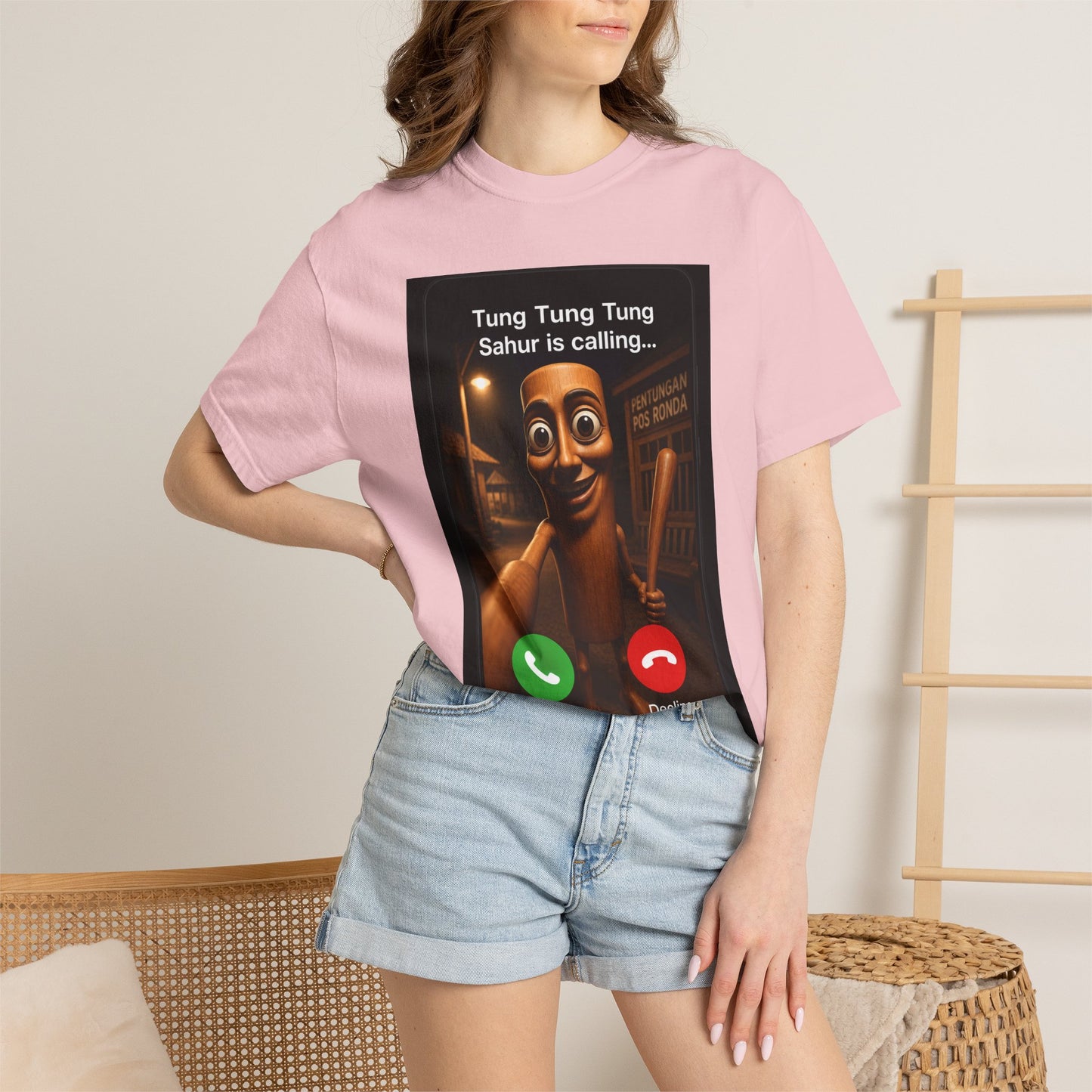 Incoming Call: Tung Tung Sahur Tee