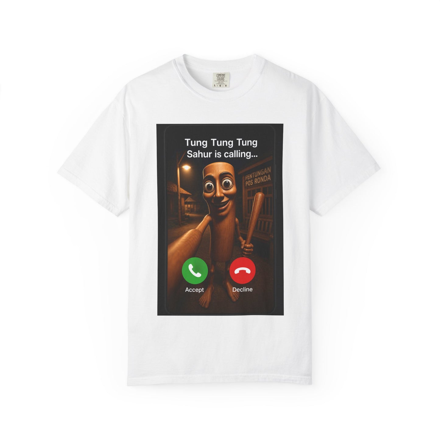 Incoming Call: Tung Tung Sahur Tee