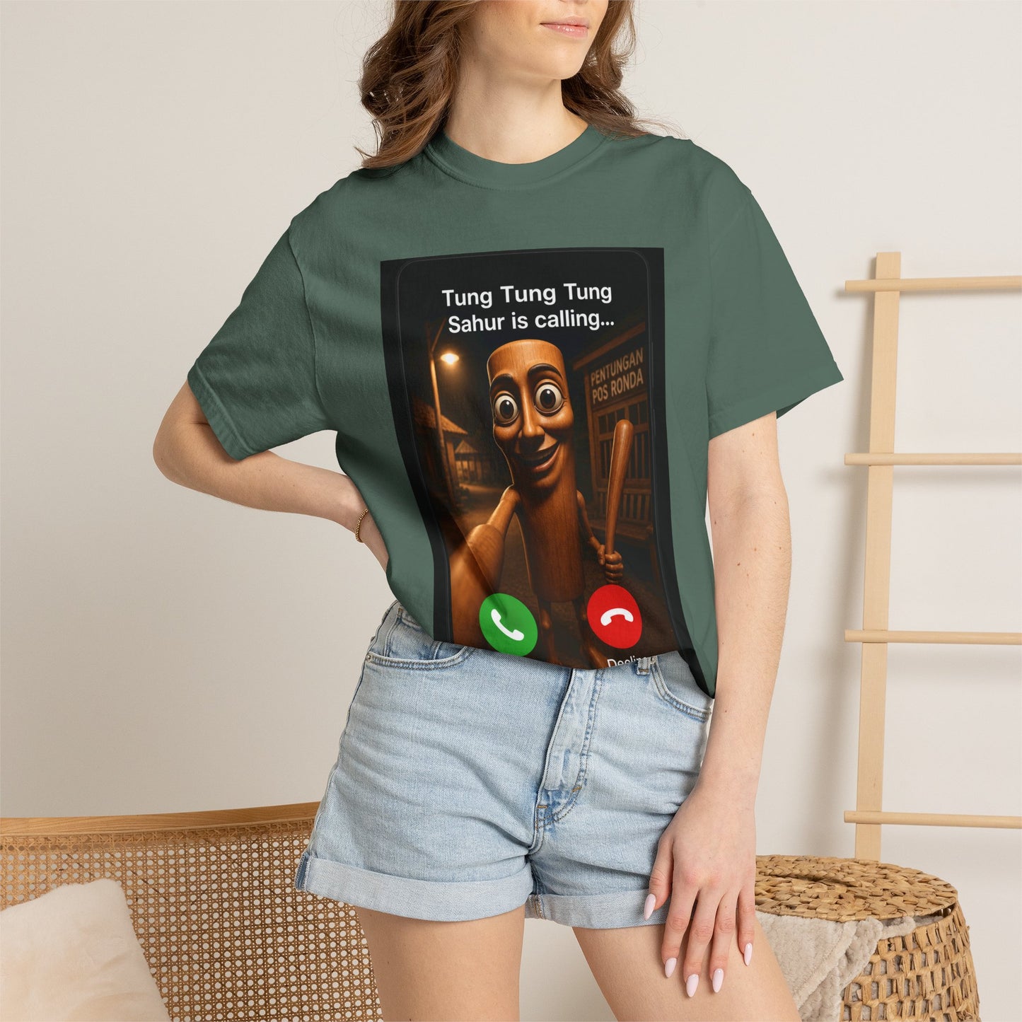Incoming Call: Tung Tung Sahur Tee