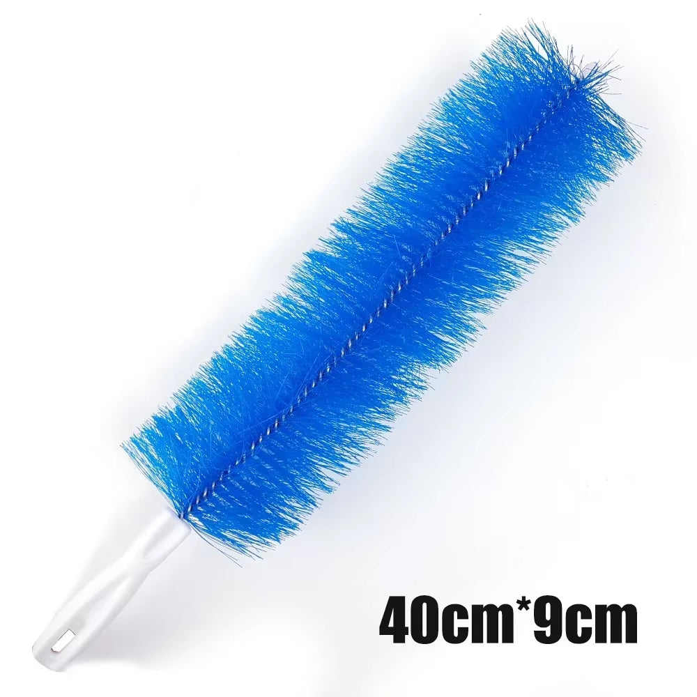 Fan Brush Bendable Microfibre Duster Household Dust Remover Cleanning Brush for Air-Conditioner Furniture Shutter Car Cleaner