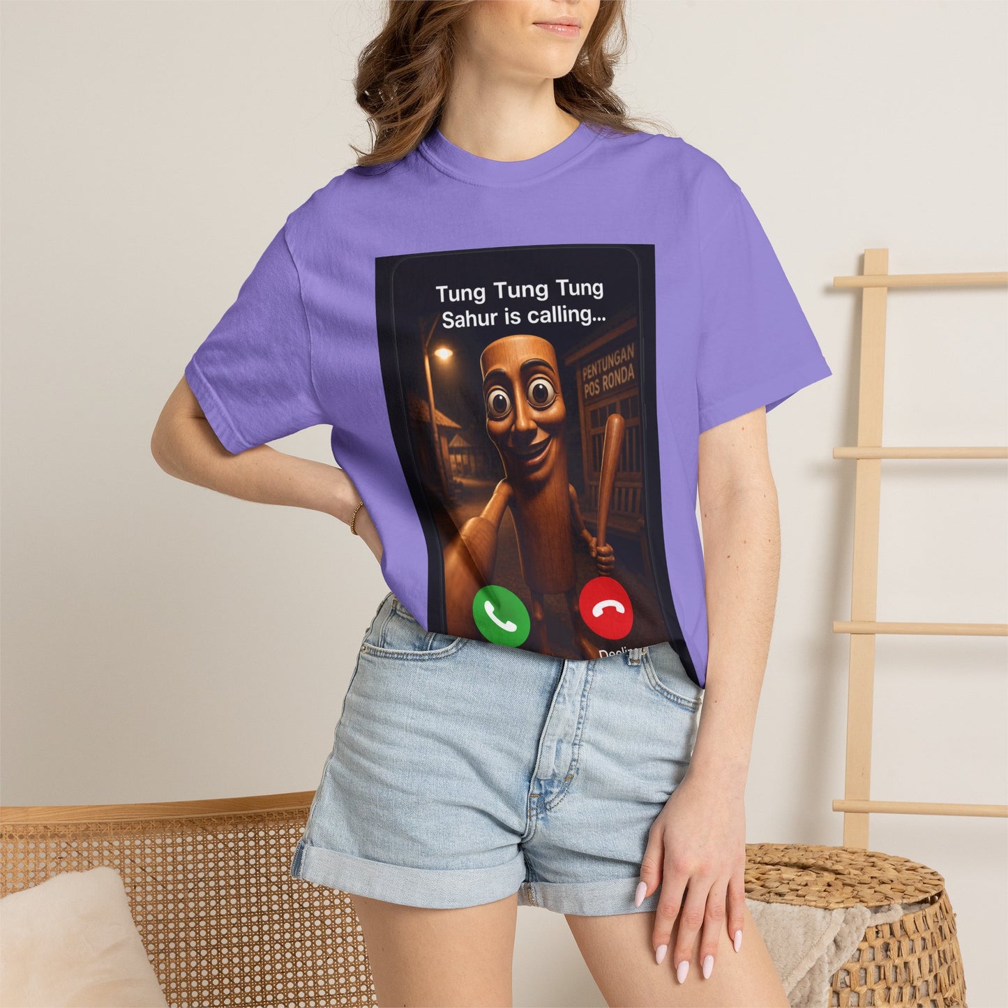 Incoming Call: Tung Tung Sahur Tee