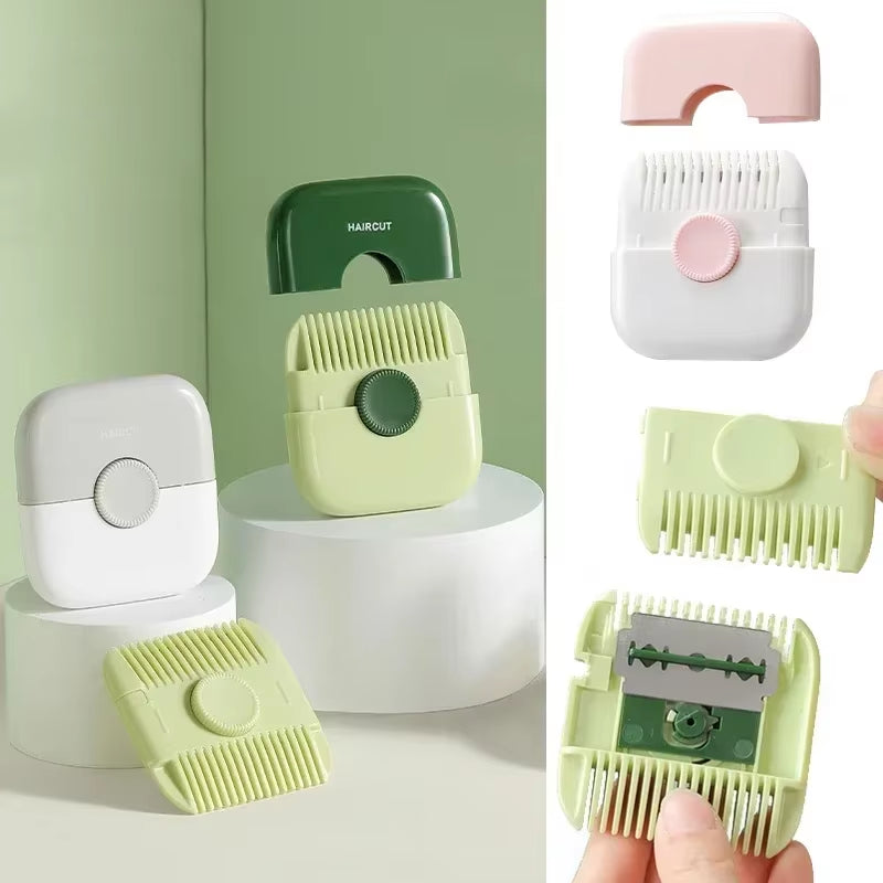 2-in-1 Portable Baby Haircut & Hairdressing Comb - Perfect for Trimming Bangs and Broken Hair!