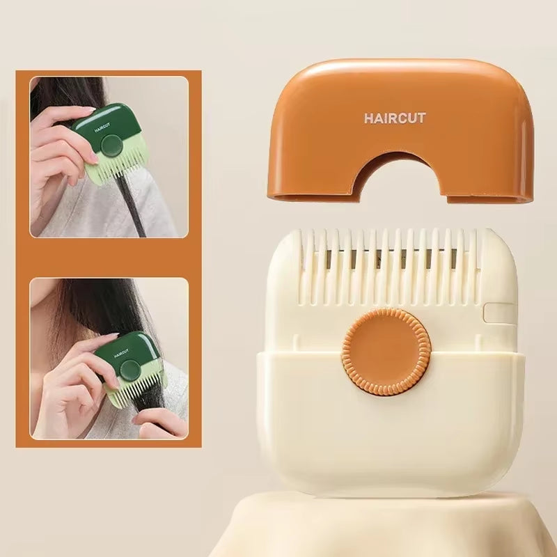 2-in-1 Portable Baby Haircut & Hairdressing Comb - Perfect for Trimming Bangs and Broken Hair!